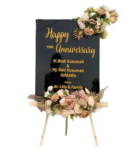 Papan Bunga Akrilik Bedahan