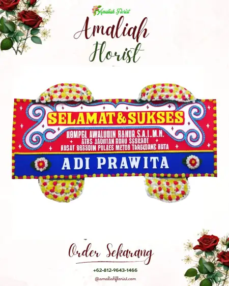 Papan Bunga Ucapan Selamat Bedahan