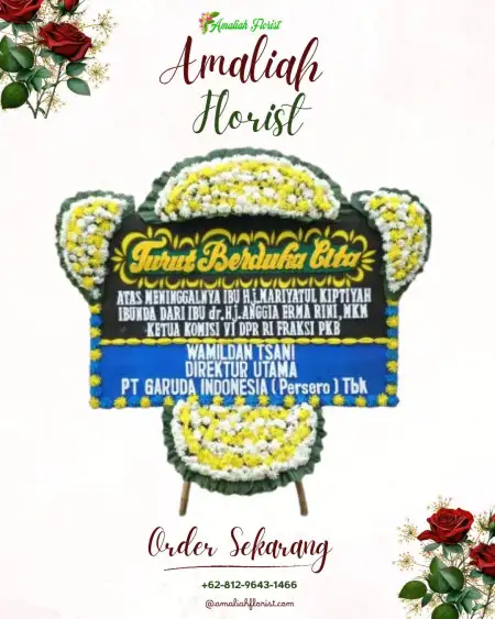 Papan Bunga Duka Bedahan